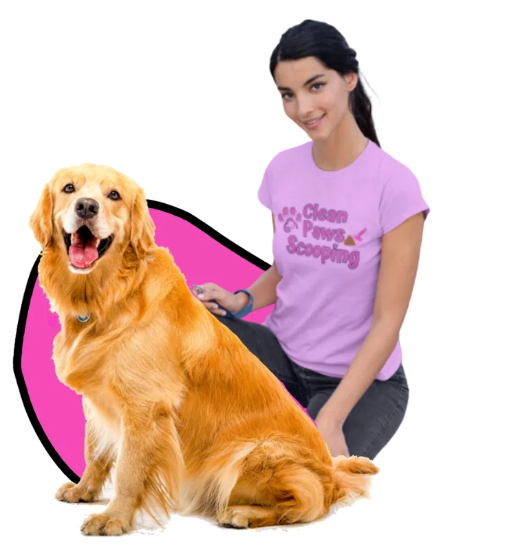 Clean Paws Staff and Dog