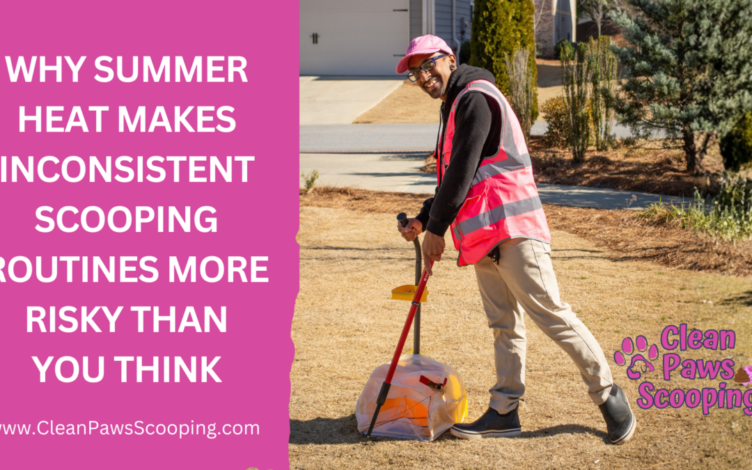 Why Summer Heat Makes Inconsistent Scooping Routines More Risky Than You Think